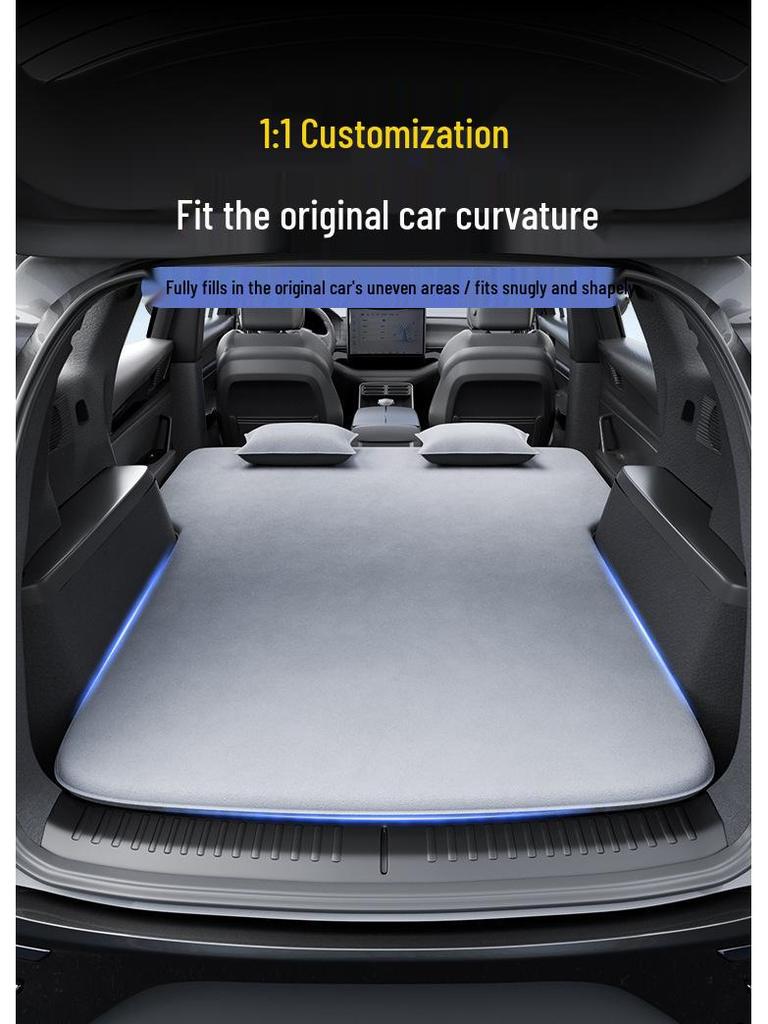 BYD Yuan Plus Mattress: Trunk Sleeping Pad, Rear Seat Single Inflatable, Pro Edition.