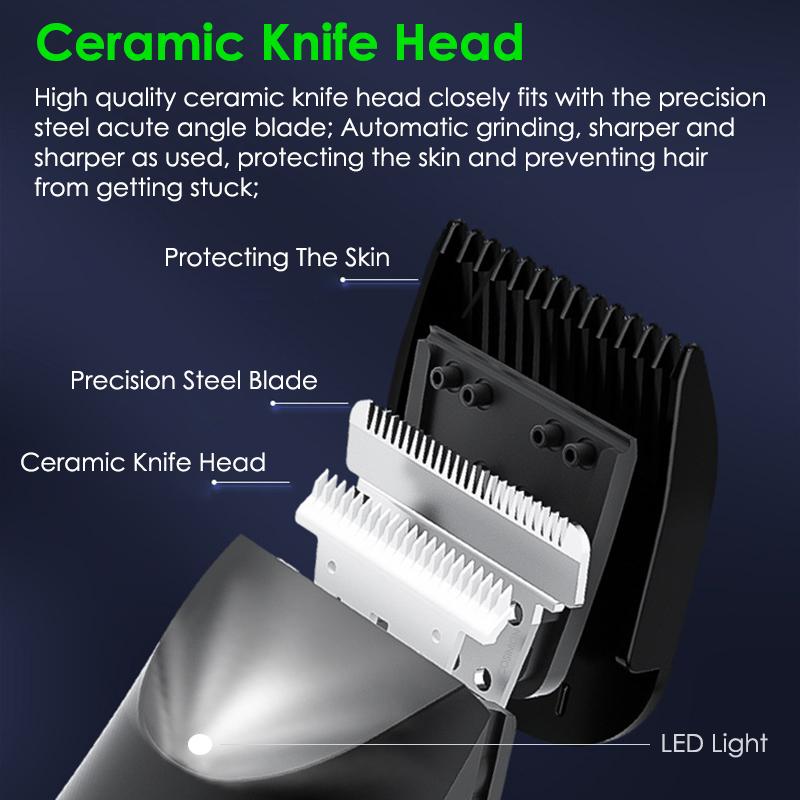 Xiaomi Groin Area Hair Trimmer Lawn Mower Ceramic Blade Waterproof Wet Dry Hair Clippers Pubic Armpit Body Hair Ultimate Hygiene Razor