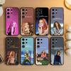 Singer B-Britney Spears Phone Case For Samsung S26,S25,S24,S23,S22,S21,S20,S30,Ultra,Plus,Fe,Note,5G Black Cover