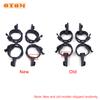 OTOM 4 Pieces Motorcycle Headlight Mask Rubber Fix Brackets Strips Motocross Accessories For KTM XCW EXCF HUSQVARNA FC TC TX FX