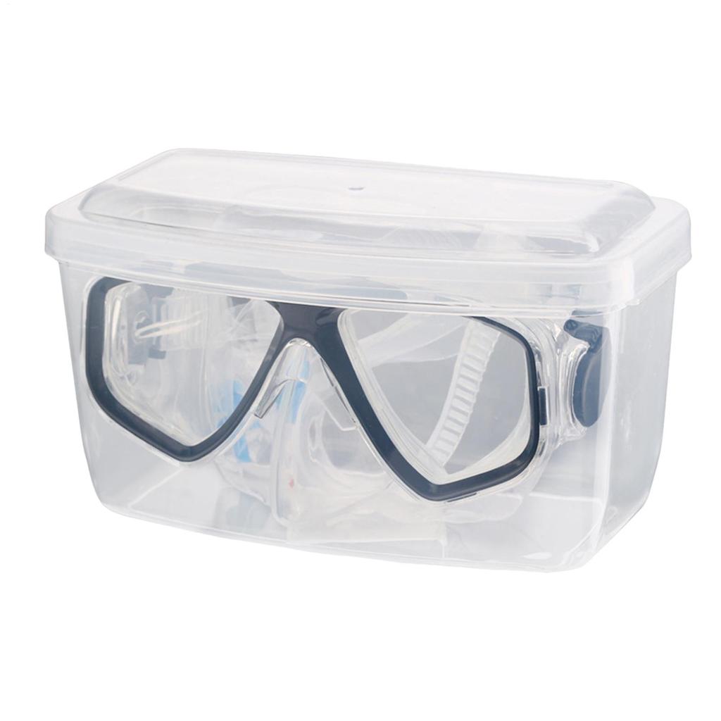 Dive Glasses Box Dustproof Portable Protective Container Dive Glasses Organizer Travel Case For Snorkelers Swimmers Coaches