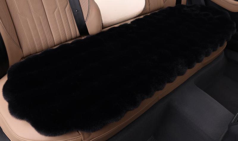 Plush Car Seat Cushion Universal Winter Warm Vehicle Seat Cover Ultra-Soft Auto Chair Protector Pad for Car Interior Accessories