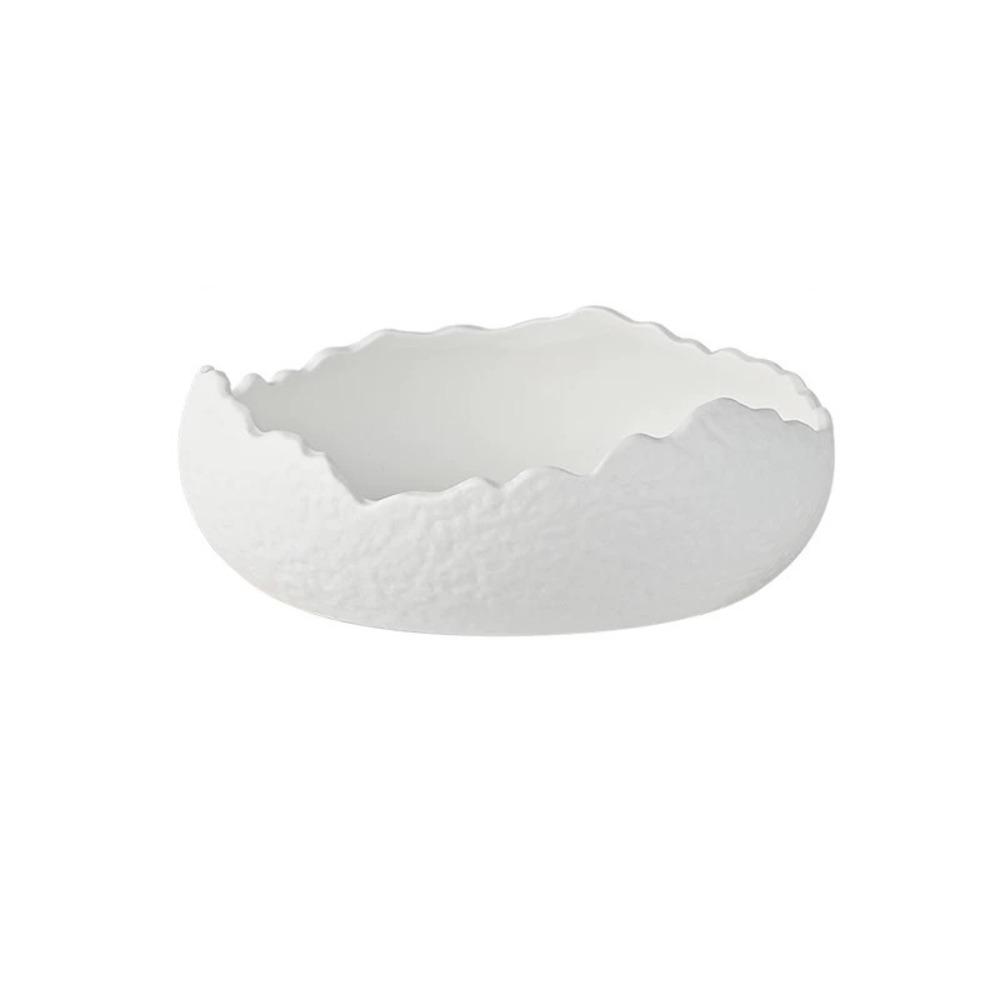 Ceramic Dessert Bowl Matte Finish Dessert Plates High-end Cold Dishes Plate Collection