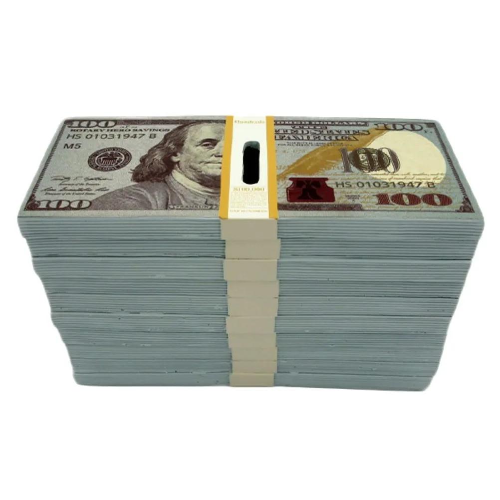 

Vintage Dollar Savings Jar Creative Desktop Ornament Fun Toys Birthday Gifts Home Decor Premium Kid Gift