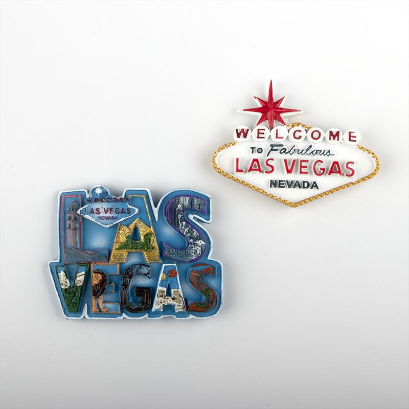 The United States 3d Refrigerator Sticker Travel Collection Souvenir New York Fridge Magnets Times Square Statue of Liberty Shap