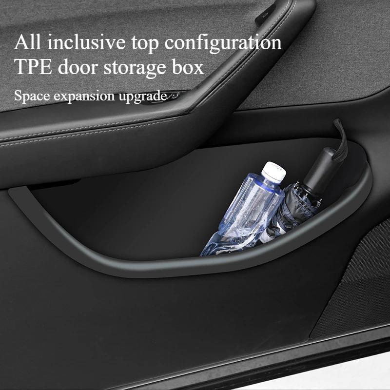 For Tesla Model Y Juniper 2025 Door Pocket Organizer Protective Liner Storage Box ert Mat Car Accessory