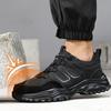 Man Safety Shoes for Work Safety Boots Breathable Steel Toe Puncture Proof Sport Work Sneakers Construction Tactical Boots