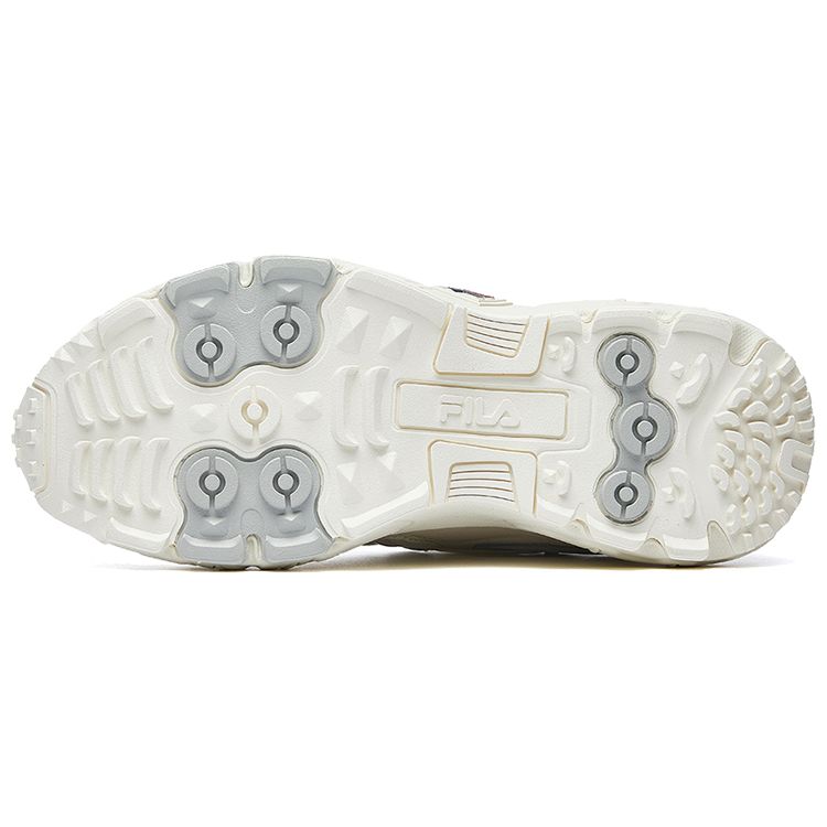 FILA Predator 1 Fabric Sport Retro Low-Top Lifestyle Shoes Women sneakers White Gray F12W031127FVL