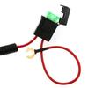 H4 LED Headlight Wiring Harness Negative Switched Conversion Fused Relay Harness Kit for Subaru Toyota