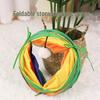 Self-Play Cat Tunnel Toy: Boredom Relief, Hiding House, Teaser Stick, Hot Seller