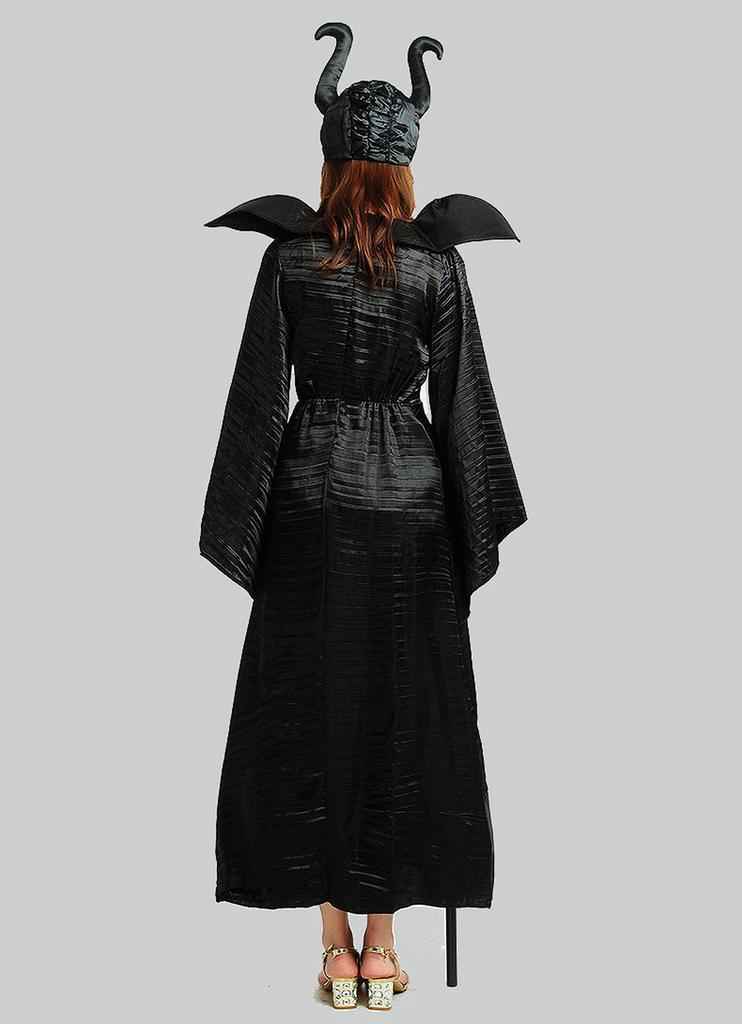 [Hosaku Co., Ltd.] Witch Ghost Sleeping Beauty Maleficent Vampire Ghost Zombie Vampire Devil Costume Women's Fancy Dress (Witch 3)