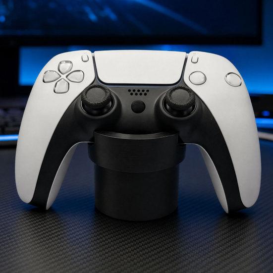 Yousheng Game Pad Slot, Cylindrical Shape Game Console Handle Holder, 3D Printed Smooth Edges Non-slip