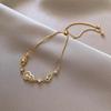 K Genuine Gold Electroplated Zircon Pearl Gourd Bracelet New Chinese Elegant Temperament Bracelet Light Luxury High-End Jewelry