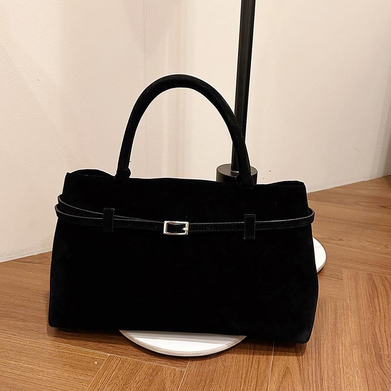 Retro Premium Matte Tragetasche für Damen, die gleiche tragbare Umhängetasche mit großem Fassungsvermögen für Pendler im Herbst und Winter