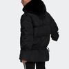 adidas Originals Winter Casual Solid Color Hooded Down Jacket Women Outerwear Black GU1782