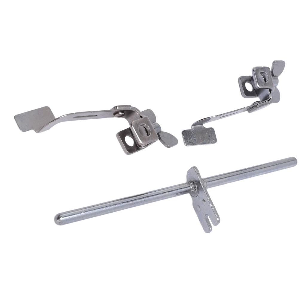 3pcs Precision Lockstitch Stitch Ruler Adjustable Width Sewing Machine Guide Industrial Sewing