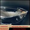 1Pair Front Headlight Lens Cover For BMW F01 F02 740i 740Li 750i 750Li 760i 2009-2015 Clear Headlamp Shell Transparent Lampshade