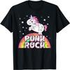 Funny Ironic Cool Unicorn Punk Rock Music Tee Festival Shirt T-Shirt