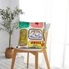 Cuadros Decorations Sardines Nordic Pillow Case  Soft Pillow Cover For Living Room Sofa Kawaii Pillowcases
