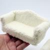 OB11 tiny house tiny Couch Soft Single Armchair With Decorative Pillow Compact Furniture Model