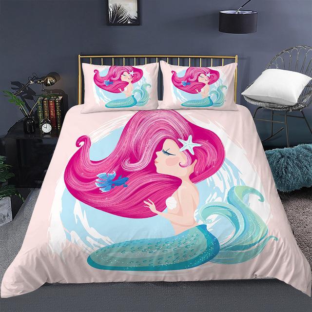 

Three-Piece Sales Bed Kit 3D Digital Printing 90 * 200