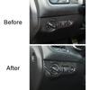 Voodonala for Challenger Charger Real Carbon Fiber Headlight Switches Control Button Knob Trim Decor for 2015-2025+ Dodge Challenger, for 2010-2024+