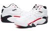 Women's Sneakers FILA Jamball Mid Synthetic Leather Cushioning Abrasion Resistant Mid top Vintage Basketball