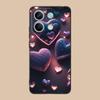 Y2K Glowing Hearts Mobile Phone Case for POCO M7 M6 M5 M4 M3 X7 X6 X5 X4 X3 Pro GT 5G Colorful Printing Cover Luxury Cover