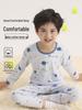 Class A Cotton Boys' Pajama Set - Spring/Autumn Homewear with Shirt and Pants