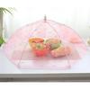 Pop Up Collapsible Round Breathable Lace Dishes Protector Dust-proof Flies-proof Mesh Food Cover for Kitchen Food Cake Snacks