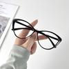 Blue Light Blocking Ladies Myopia Glasses Vintage Cat Eye Near Sight Eyeglasses Unisex Ultralight Prescription Minus Eyewear