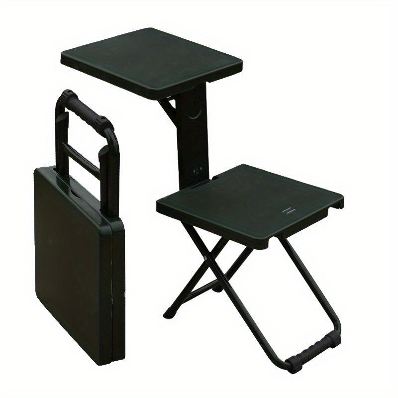 Outdoor Folding Camping Chair, Multi-functional Dormitory Study Chair, Writing Chair, Folding Stool, Stool, Portable Chair