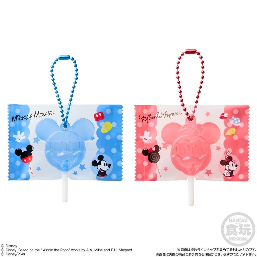 Disney Characters Candy Charms Gummy Candy pieces per A collectible (12 box) - toy.