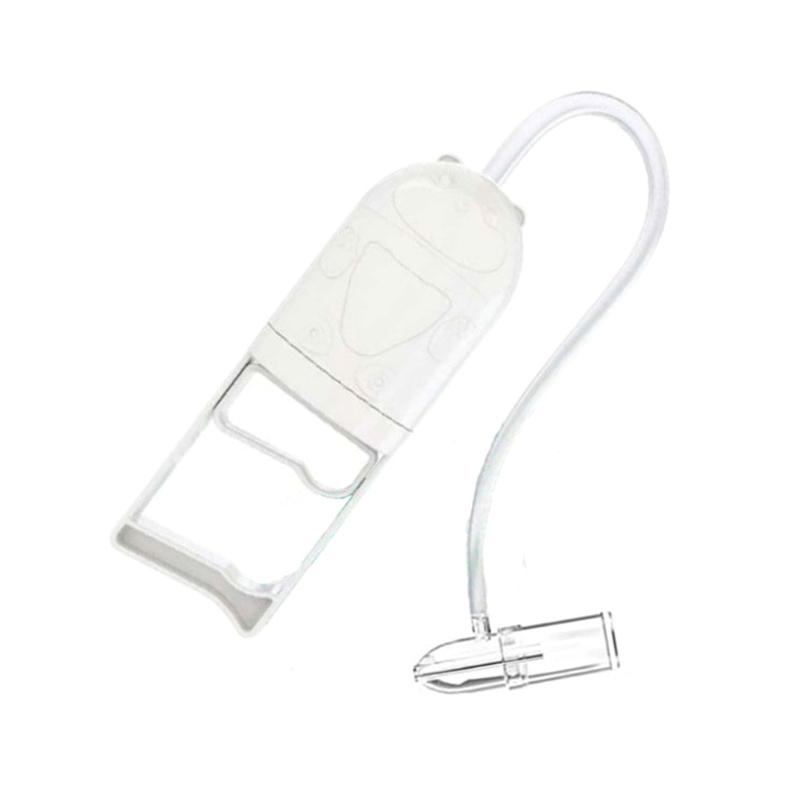 

Infant Nose Suction Device, Portable Nasal Aspirator with Gentle Round Nozzle Tip Easy Operate for Congestion Relief 1