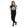 Disney Womens/Ladies Mickey Mouse Distressed Cotton Boyfriend T-Shirt