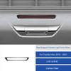 Carbon Fiber Interior Rear Tailgate Brake Light Cover  For Toyota Hilux 15-21