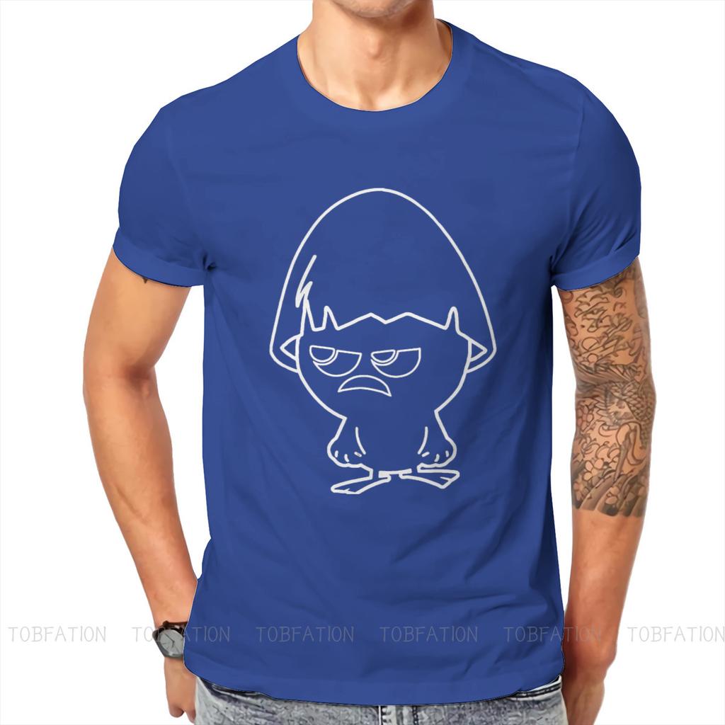 Calimero Anime Angry Tshirt New Arrival Graphic Unisex Vintage Alternative Summer Clothing Cotton Harajuku T Shirt