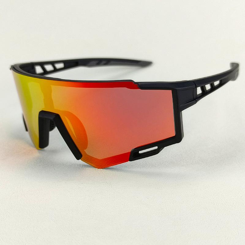 New Colorful Polarized Sunglasses for Men's Bicycle Windproof Running Glasses Outdoor Sports Cycling Glasses