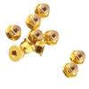 Anodize M4 Nylon Insert SelfLock Nuts Hex Lock Nut Aluminum Alloy 10pcs Set