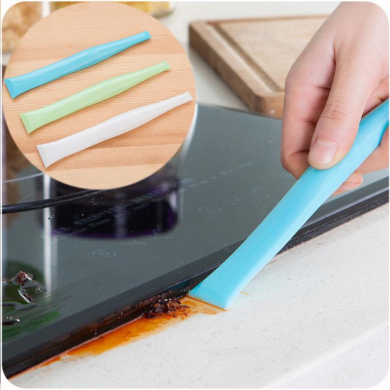 Household Double-Headed Multifunctional Cleaning Scraper for Stains and Stove Decontamination