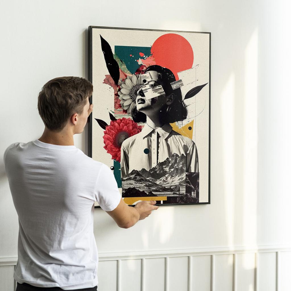 Poster In Frame Portrait Collage