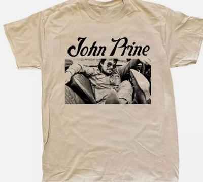 John Prine Album Black and White T-shirt Size S-5XL