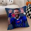 Brazilian Handsome Athlete NNeymar Jr Cushion Cover Throw Pillow Cover Hidden Button Durable Polyester Chair Cushion