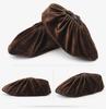 Thickened Non-Slip Adult Fleece Shoe Covers for Indoor Use, Reusable and Washable.