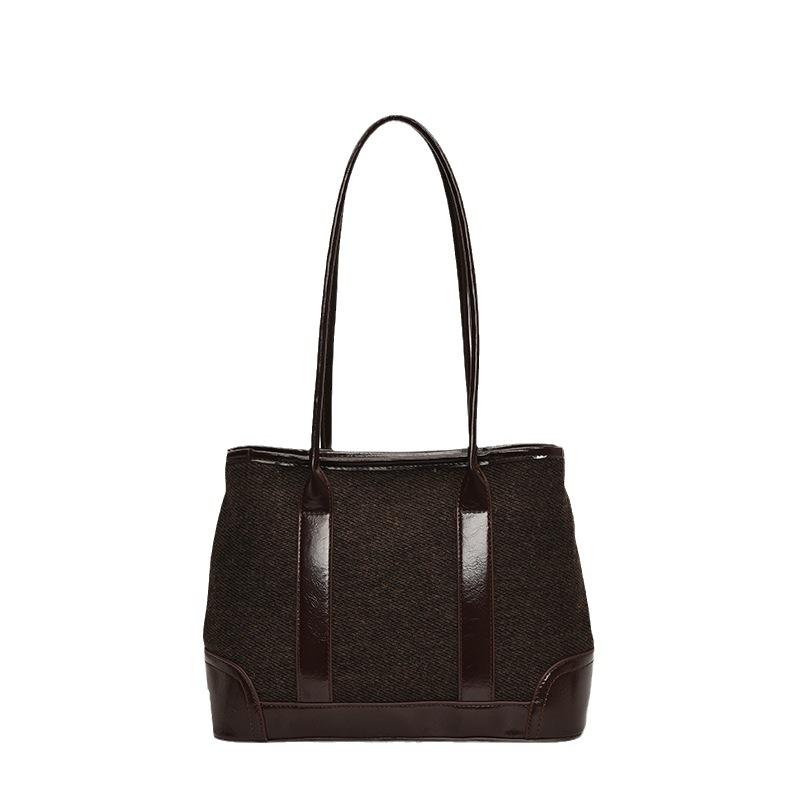 Fashion Commuter Large-capacity Bag Women's 2025 New Versatile Shoulder Underarm Bag Super Fire Portable Tote Bag