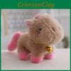 Plush Pony Toy Cute Cartoon Animal Doll Keychain Backpack Pendant Holiday Gift
