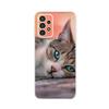For Samsung Galaxy A13 4G Case Cute Cat Buttefly Soft Silicone Slim Fundas Phone Back Case For Samsung A13 A 13 GalaxyA13 Bumper