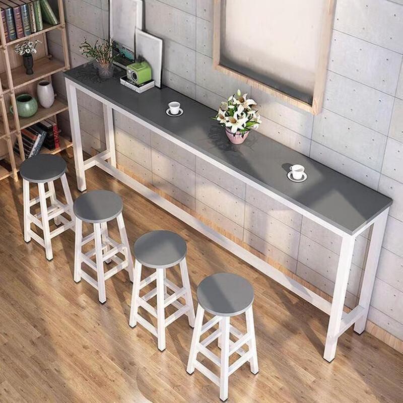 Jingfan High-Leg Bar Table with 5 Stools