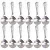 Nagao Nico Petit Caddy Set of Stainless Made In Japan Spoons, 12, 18-8 Steel,