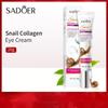 Sadoer Snail Collagen Eye Cream Anti Dark Circles Remove Eyes Bags Moisturizing Firming Beauty Eyes Skin Care Products